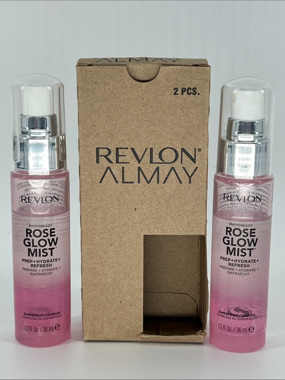 Revlon PhotoReady Rose Glow Face Mist Set of 2